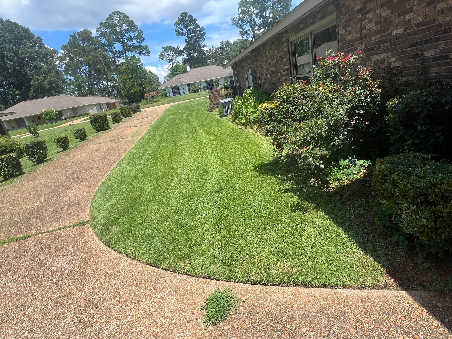 Gallery photos for Lawn Mowing and Edging in North Jackson MS: Image #1